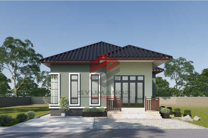 PLAN 3D RUMAH SYAUQINA